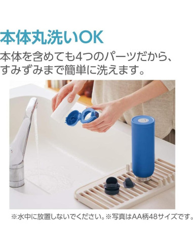 Taza de Acero Inoxidable Zojirushi SM-WA48-HL 0.36L Rosa