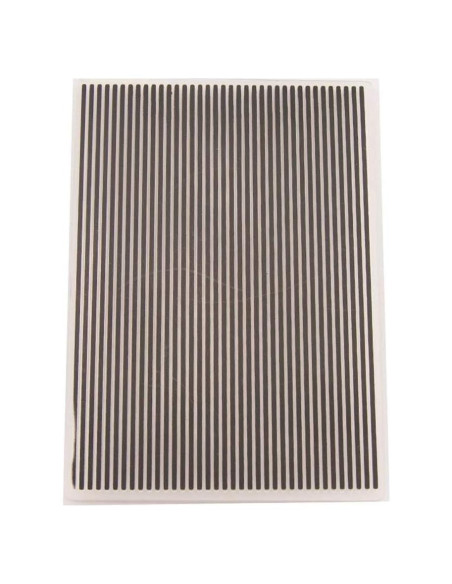 Carpeta de Embosado de Plástico JJLFresheners 2.54x2.54cm