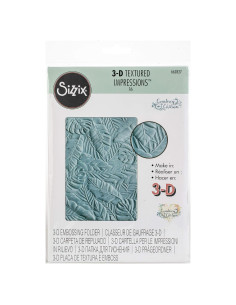 Carpeta de Embossing 3D Sizzix Tropical A6 - Alta Definición
