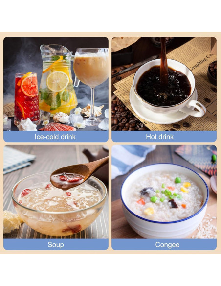 Termo de Sopa Zalaxt 0.83L Acero Inoxidable Aislado