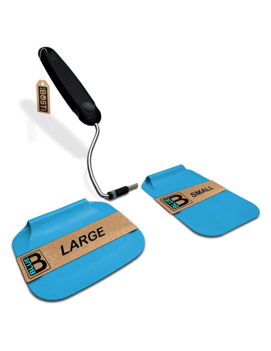 Espátula Giratoria Ajustable Blue Bosti - Resistente al Calor