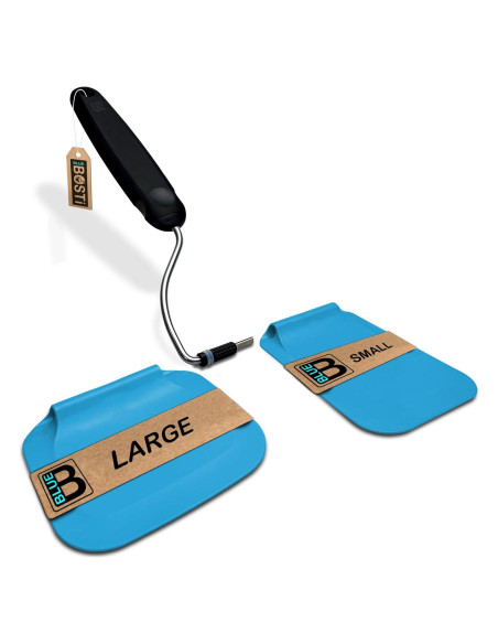 Espátula Giratoria Ajustable Blue Bosti - Resistente al Calor