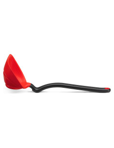 Cuchara de Servir Plegable Dreamfarm Fladle 1/2 Taza Silicona Roja