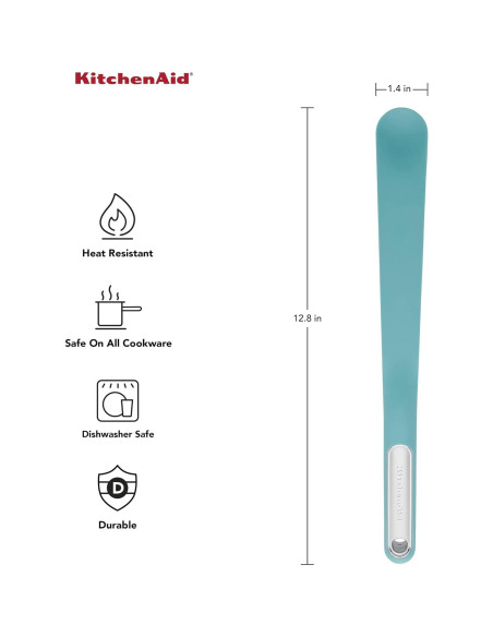 Espátula de Licuadora KitchenAid 32.4 cm Aqua Sky Silicona
