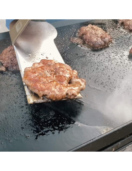 Espátula BBQ Hack de Acero Inoxidable 40.6cm para Asar