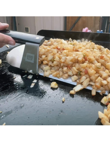 Espátula BBQ Hack de Acero Inoxidable 40.6cm para Asar