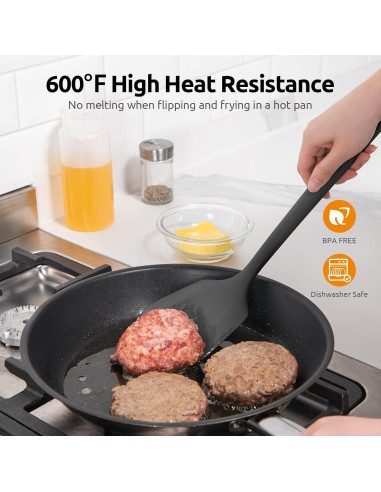 Turner de Silicona U-Taste 34.5cm Resistente al Calor 600F