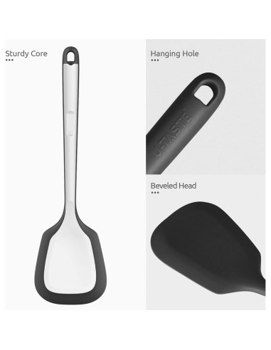 Turner de Silicona U-Taste 34.5cm Resistente al Calor 600F