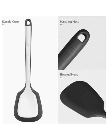 Turner de Silicona U-Taste 34.5cm Resistente al Calor 600F