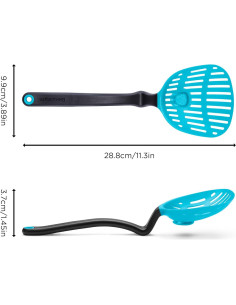 Cuchara coladora 2 en 1 Dreamfarm Lestrain Azul 28.8 cm 2