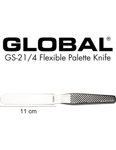 Espátula Global de 10 cm, acero inoxidable, modelo GS-21/4