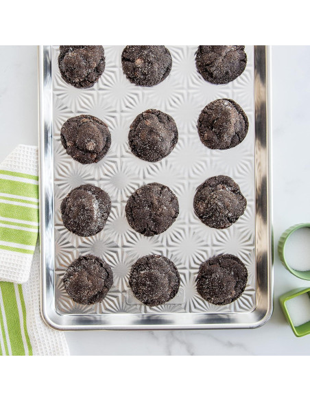 Bandeja de Aluminio Natural Nordic Ware Estrella 32.8x45.7 cm