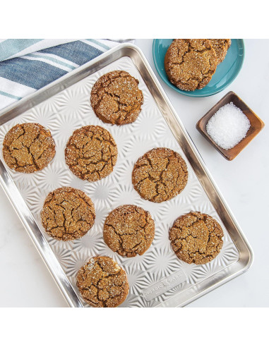 Bandeja de Aluminio Natural Nordic Ware Estrella 32.8x45.7 cm