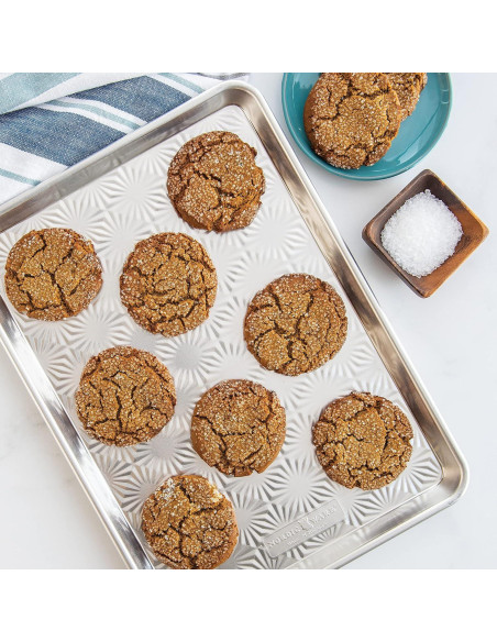 Bandeja de Aluminio Natural Nordic Ware Estrella 32.8x45.7 cm