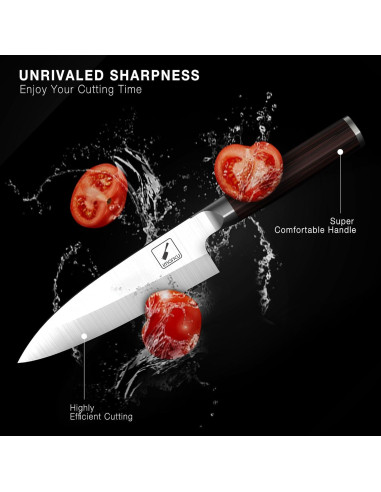 Cuchillo Deba Profesional imarku 17.78 cm Acero Inoxidable
