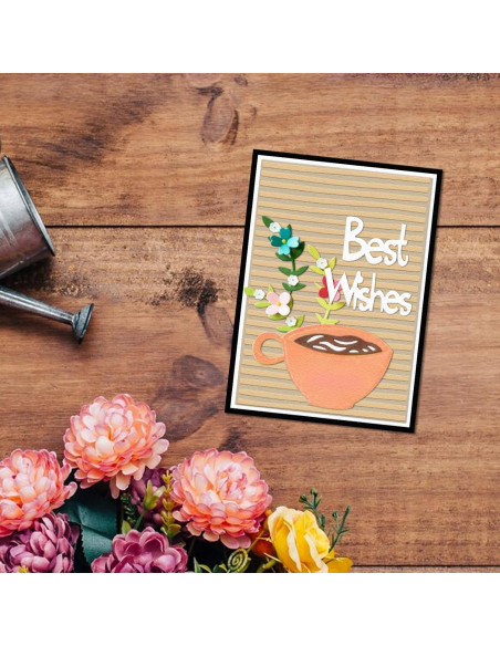 Carpeta de Embossing 3D Plástico Rayas On-Airstore 20x15cm