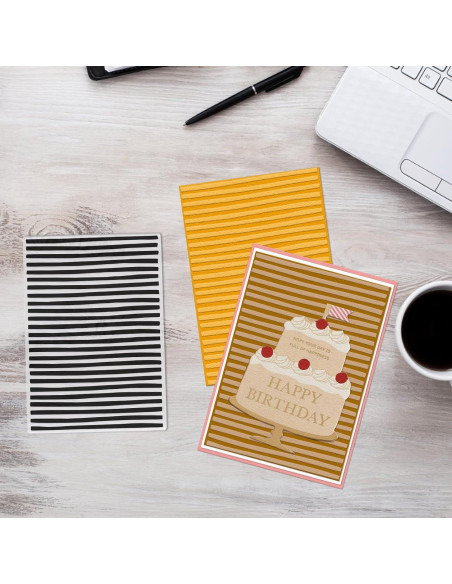 Carpeta de Embossing 3D Plástico Rayas On-Airstore 20x15cm