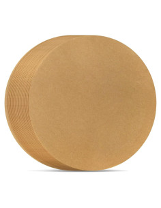 Papel de Parchment Redondo DISSKNIC 9 Pulgadas 100 PCS