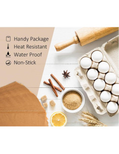 Hojas de Papel Pergamino Comfylife 120 Unidades 30.48x40.64 cm 2