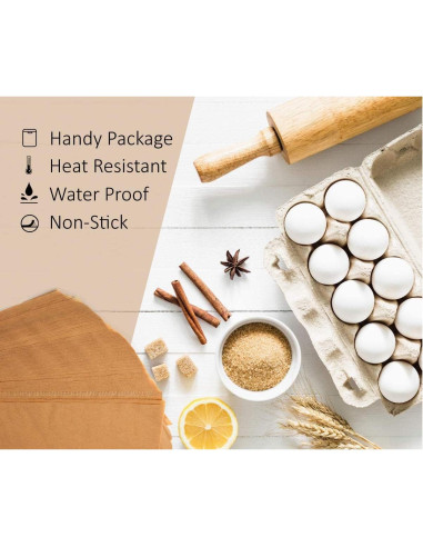 Hojas de Papel Pergamino Comfylife 120 Unidades 30.48x40.64 cm