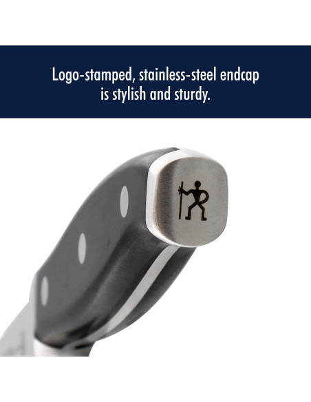 Juego de cuchillos HENCKELS 3 piezas acero inoxidable negro