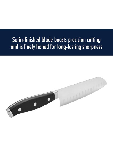 Juego de cuchillos HENCKELS 3 piezas acero inoxidable negro