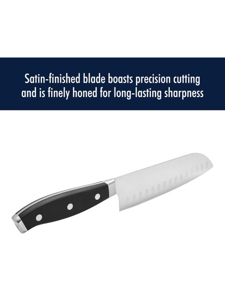 Juego de cuchillos HENCKELS 3 piezas acero inoxidable negro