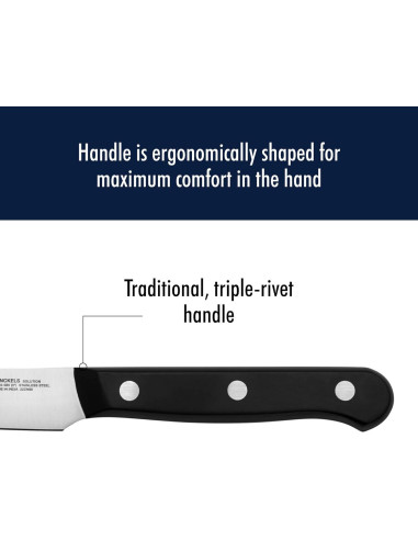 Set de Cuchillos de Cocina HENCKELS 2 Piezas 14 cm Negro