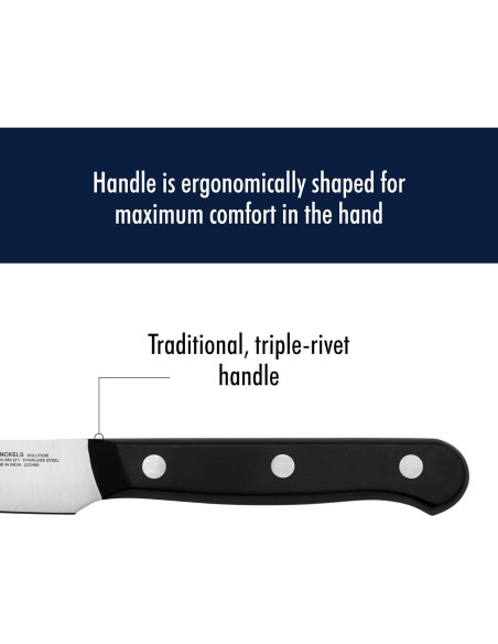 Set de Cuchillos de Cocina HENCKELS 2 Piezas 14 cm Negro