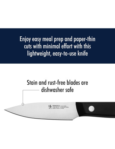 Set de Cuchillos de Cocina HENCKELS 2 Piezas 14 cm Negro