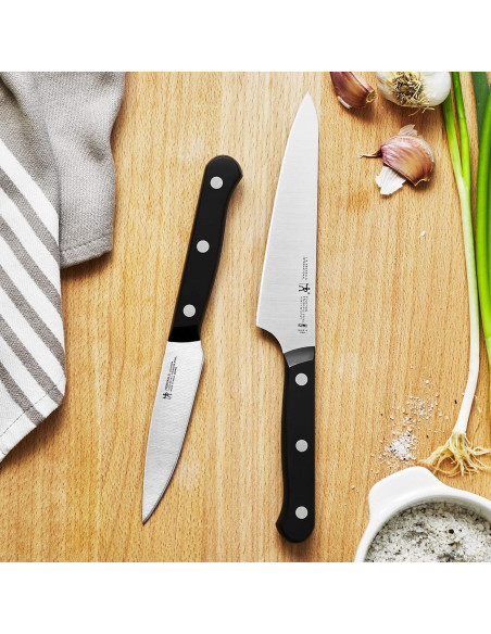 Set de Cuchillos de Cocina HENCKELS 2 Piezas 14 cm Negro