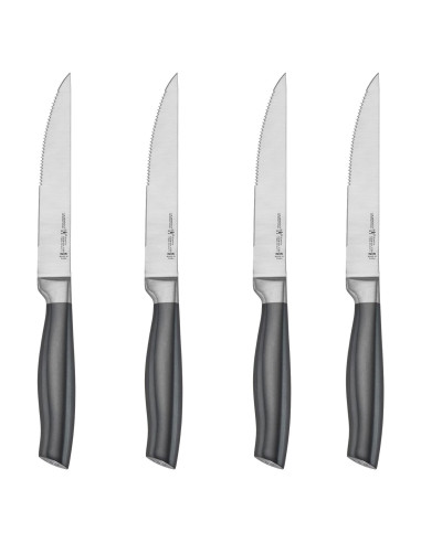 Cuchillos de Carne Henckels Graphite 4 Piezas Acero Inoxidable