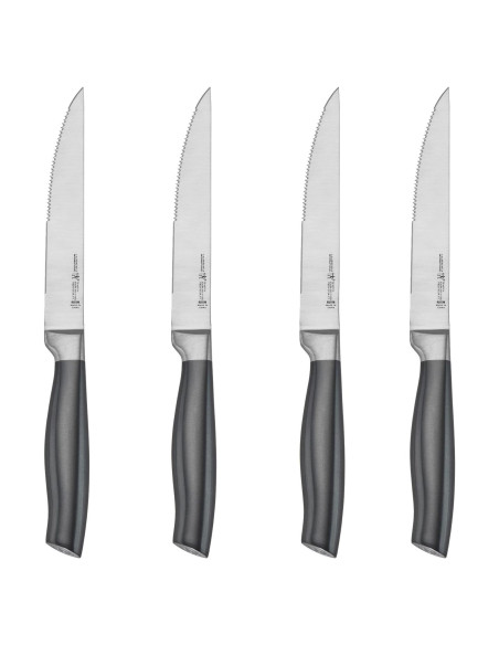 Cuchillos de Carne Henckels Graphite 4 Piezas Acero Inoxidable
