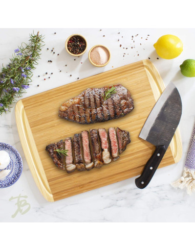 Tabla de Cortar de Bambú Kona Groove Totally Bamboo 45.7x31.8cm