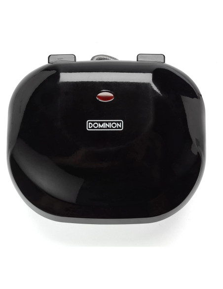 Parrilla Eléctrica Dominion D5201B para 2 Porciones, Antiadherente