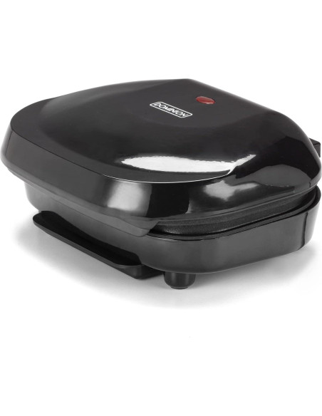 Parrilla Eléctrica Dominion D5201B para 2 Porciones, Antiadherente