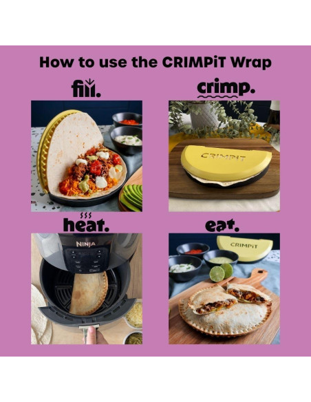 Sello de Tortilla CRIMPiT Grande - Para Tortillas de 25-30 cm