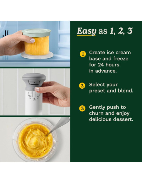 Máquina de Helados Cuisinart FastFreeze 3 Minutos 0.24 L