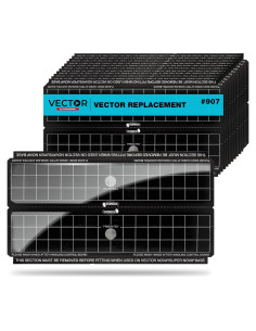 Tableros Adhesivos Reemplazo Catchmaster para Trampa UV - Paquete de 12