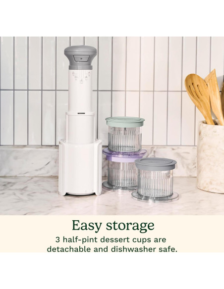 Máquina de Helados Cuisinart FastFreeze 3 Minutos 0.24 L