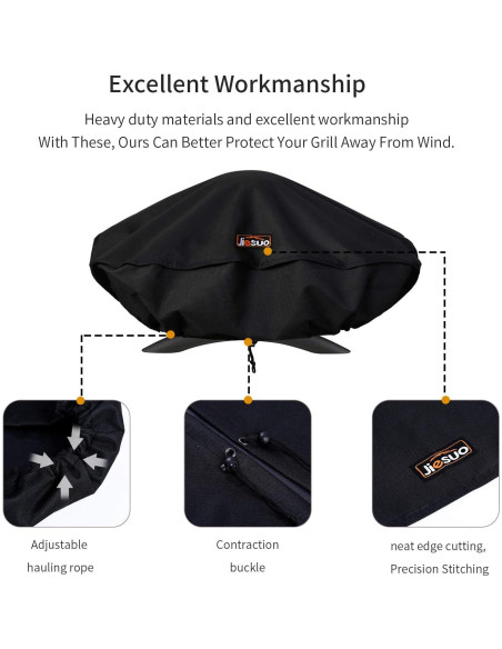 Cubierta para Parrilla JIESUO Q2000 y Q200 - Impermeable