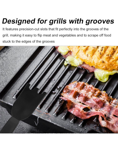 Raspador Universal para Parrilla Tinoaly 2 Piezas Nylon 18x5cm