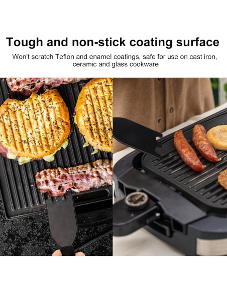 Raspador Universal para Parrilla Tinoaly 2 Piezas Nylon 18x5cm