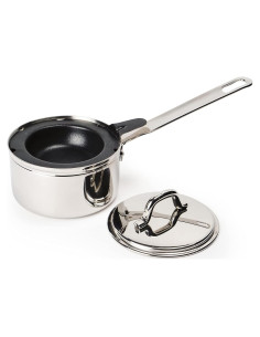 Conjunto Poach de Huevo RSVP Internacional con Sartén Acero Inoxidable