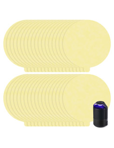 36 Piezas Almohadillas Adhesivas Amarillas YUEQINGLONG 10.9 cm