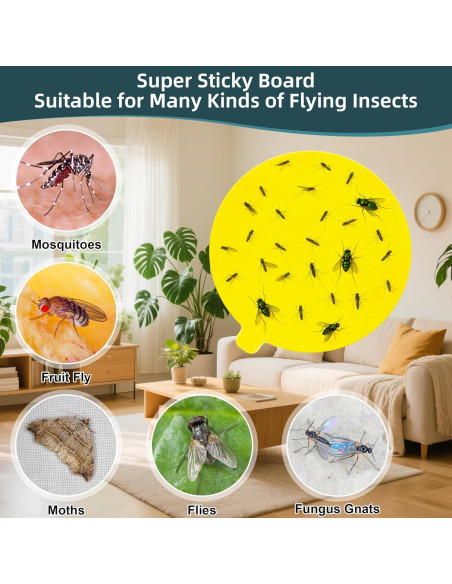 36 Piezas Almohadillas Adhesivas Amarillas YUEQINGLONG 10.9 cm