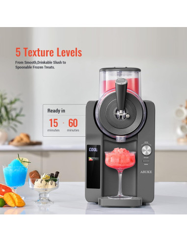 Máquina de Bebidas Congeladas ABUKE 2L Digital Autolimpiante