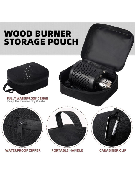 Funda Impermeable Gozney Roccbox para Horno de Pizza con Bolsa