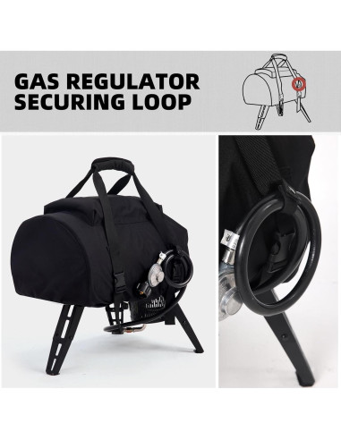 Funda Impermeable Gozney Roccbox para Horno de Pizza con Bolsa