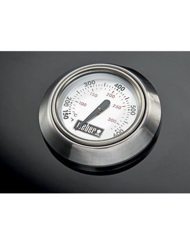 Parrilla de Carbón Weber Master-Touch 22" Negra con Sistema BBQ